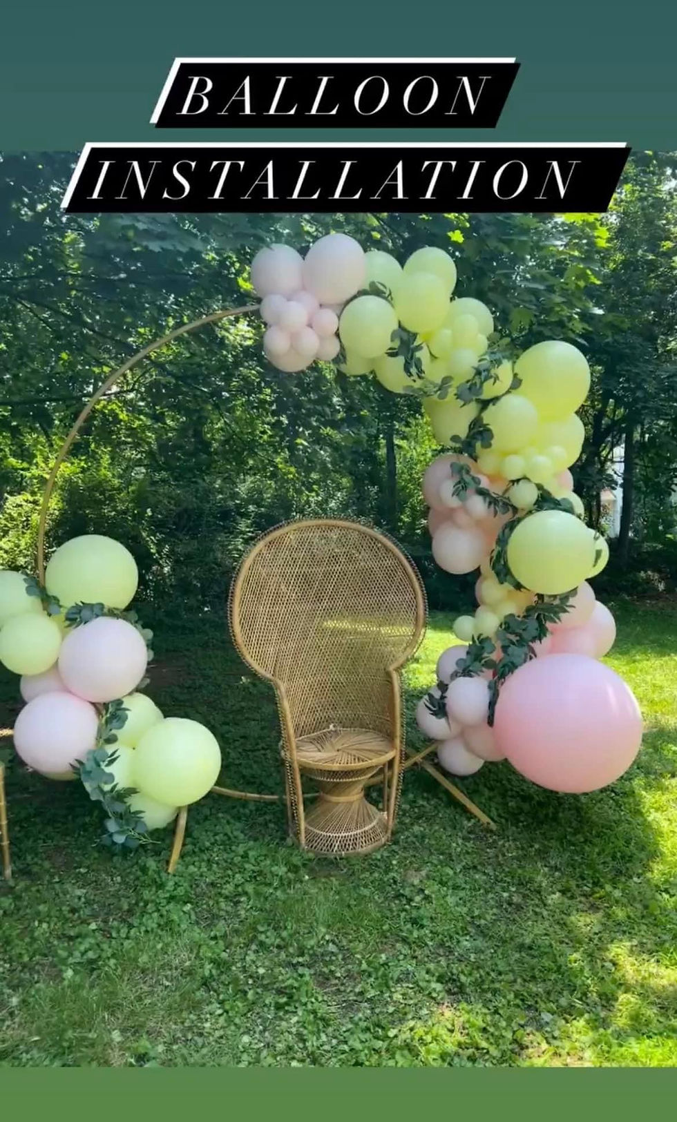 Circle Balloon Garland
