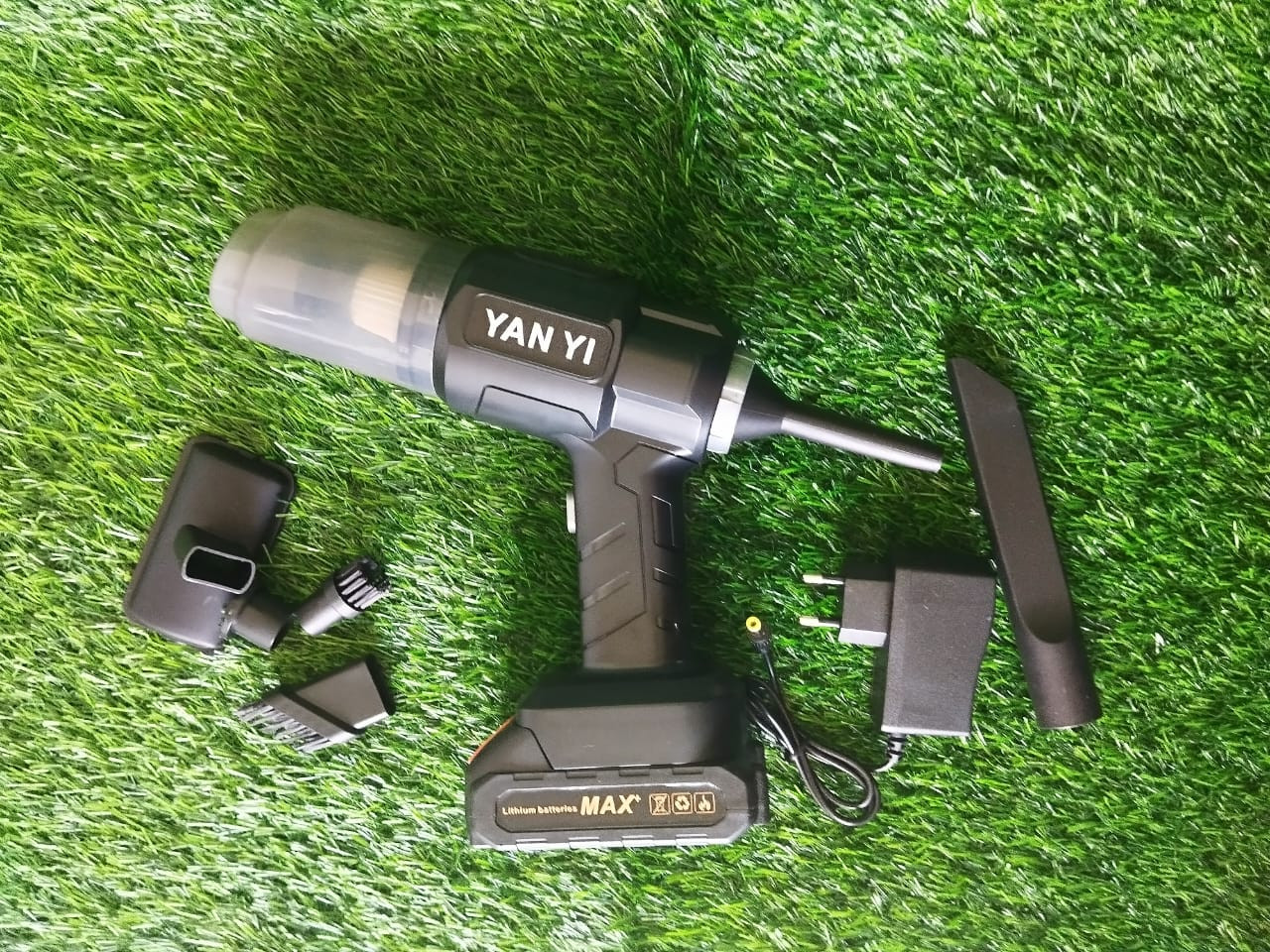 Cordless Rechargeable Vacuum Cleaner with Multiple Attachments
