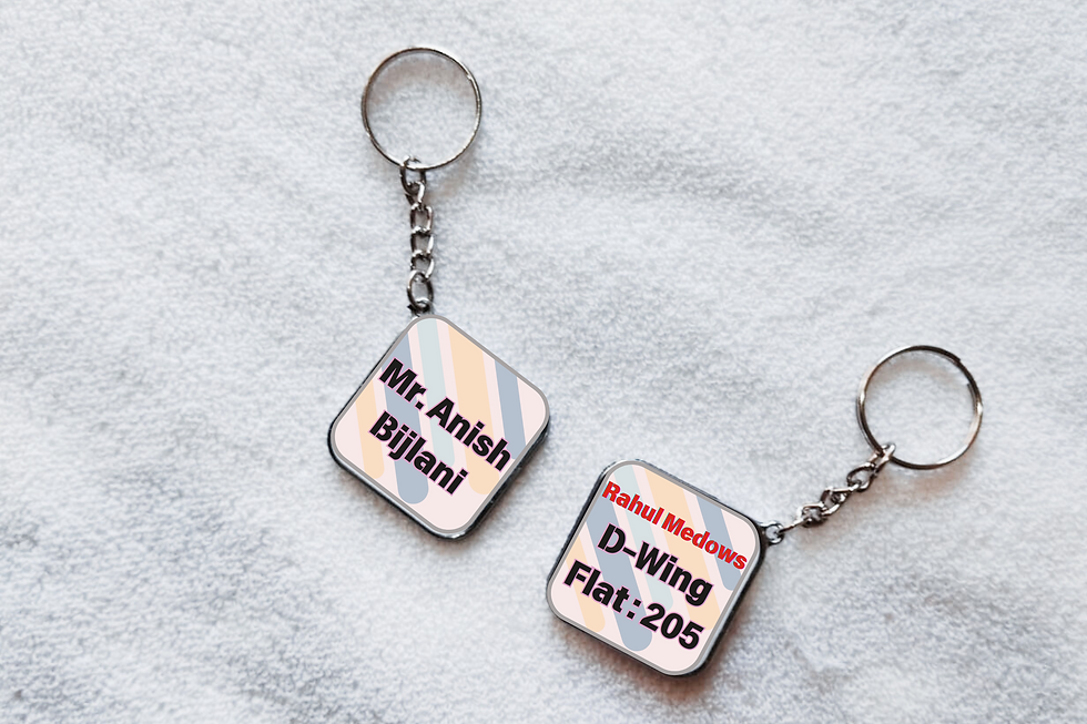 Thumbnail: Metal Silver Keychain