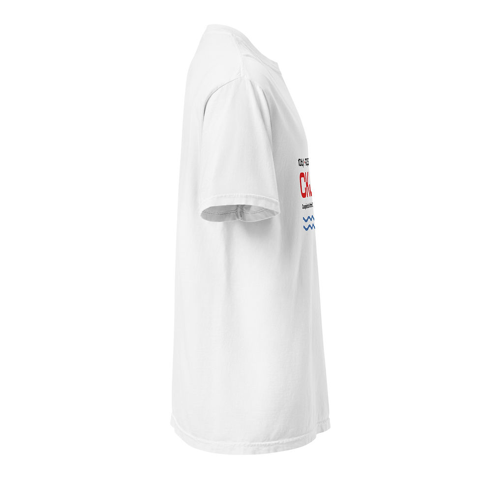 Thumbnail: KJM Unisex garment-dyed heavyweight t-shirt