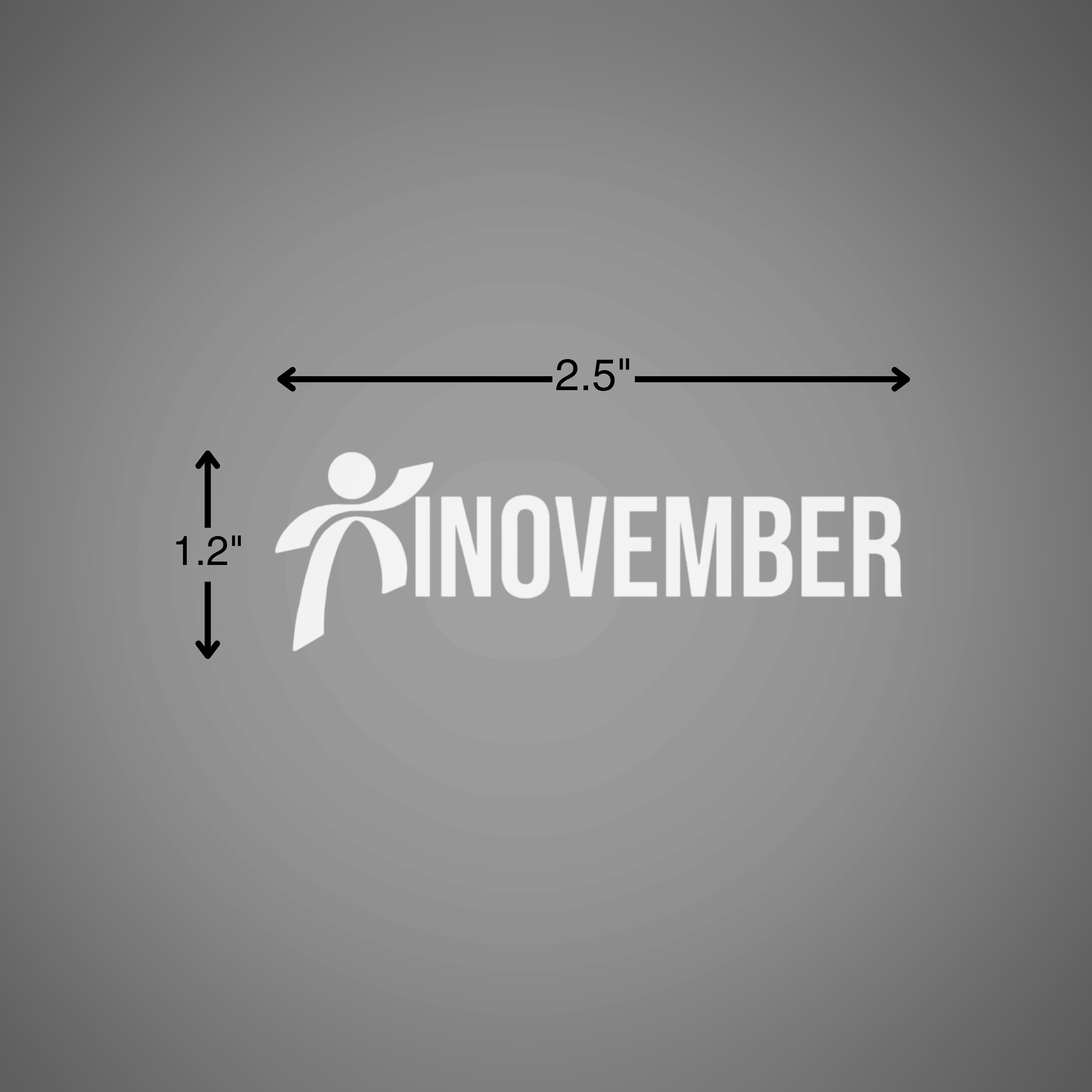 Autocollant- Kinovember Blanc