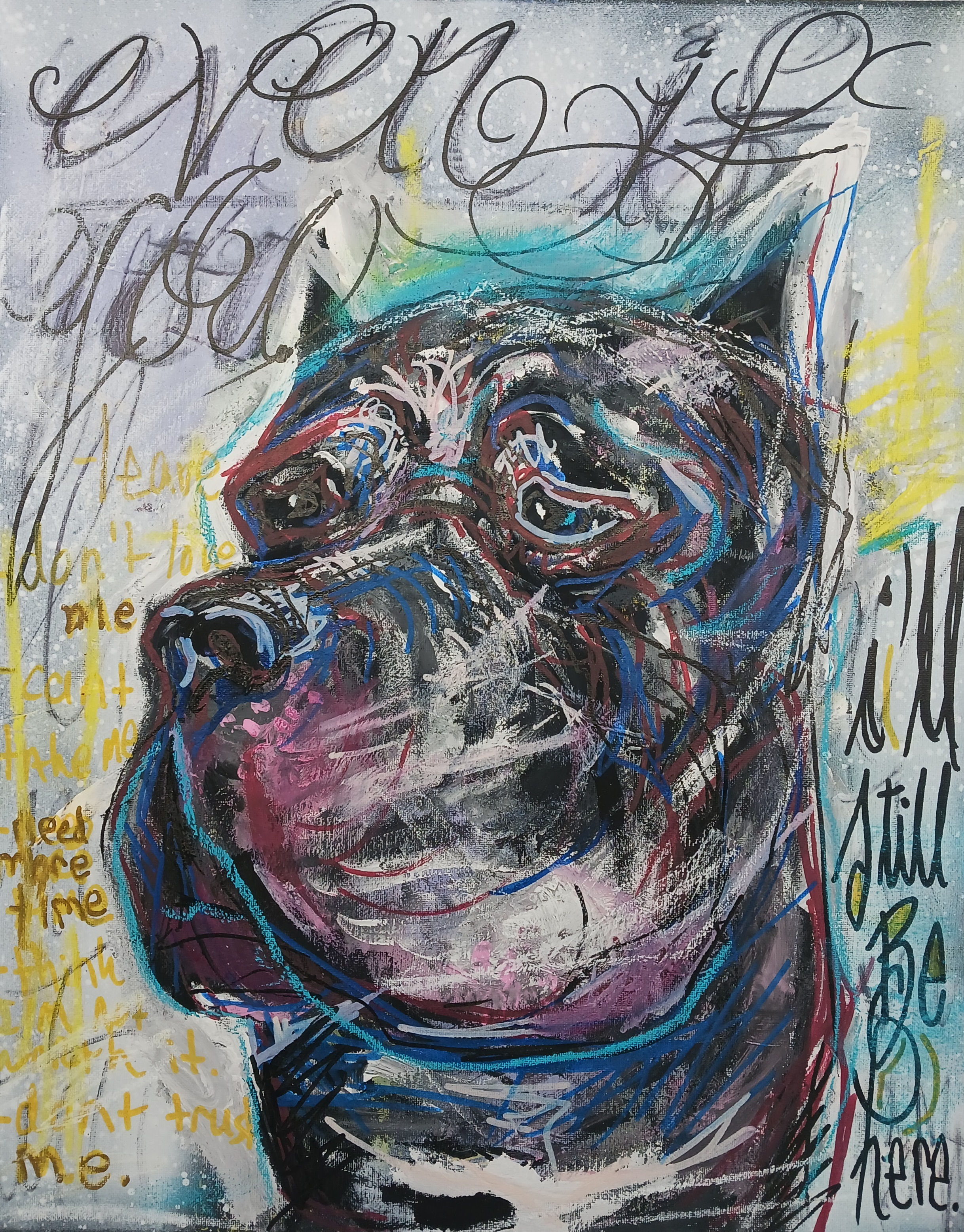 "Even If" 16 x 20 inches 