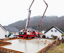 concrete pour