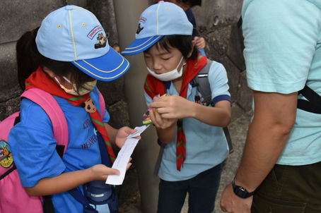 【ビーバー隊(小1〜小2)】9/27 光の3原色あつめ
