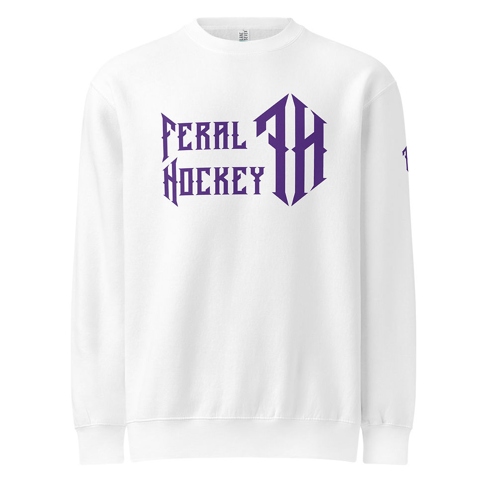 Thumbnail: Feral Hockey crew neck sweatshirt