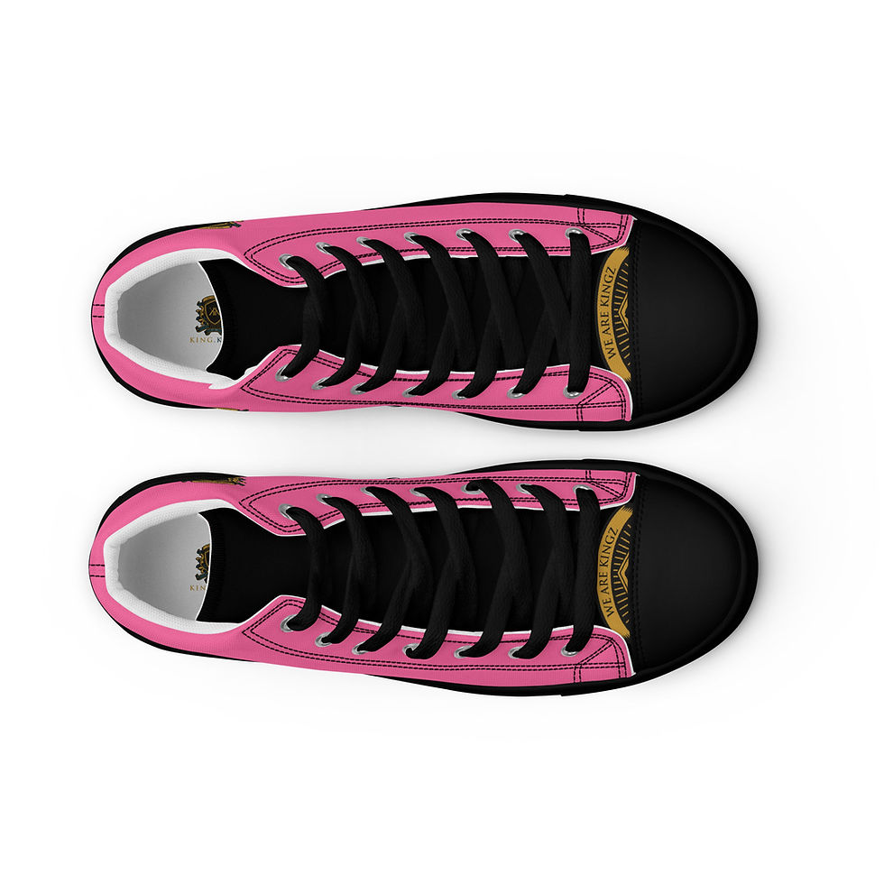 Thumbnail: Ladies First high top women's canvas shoes