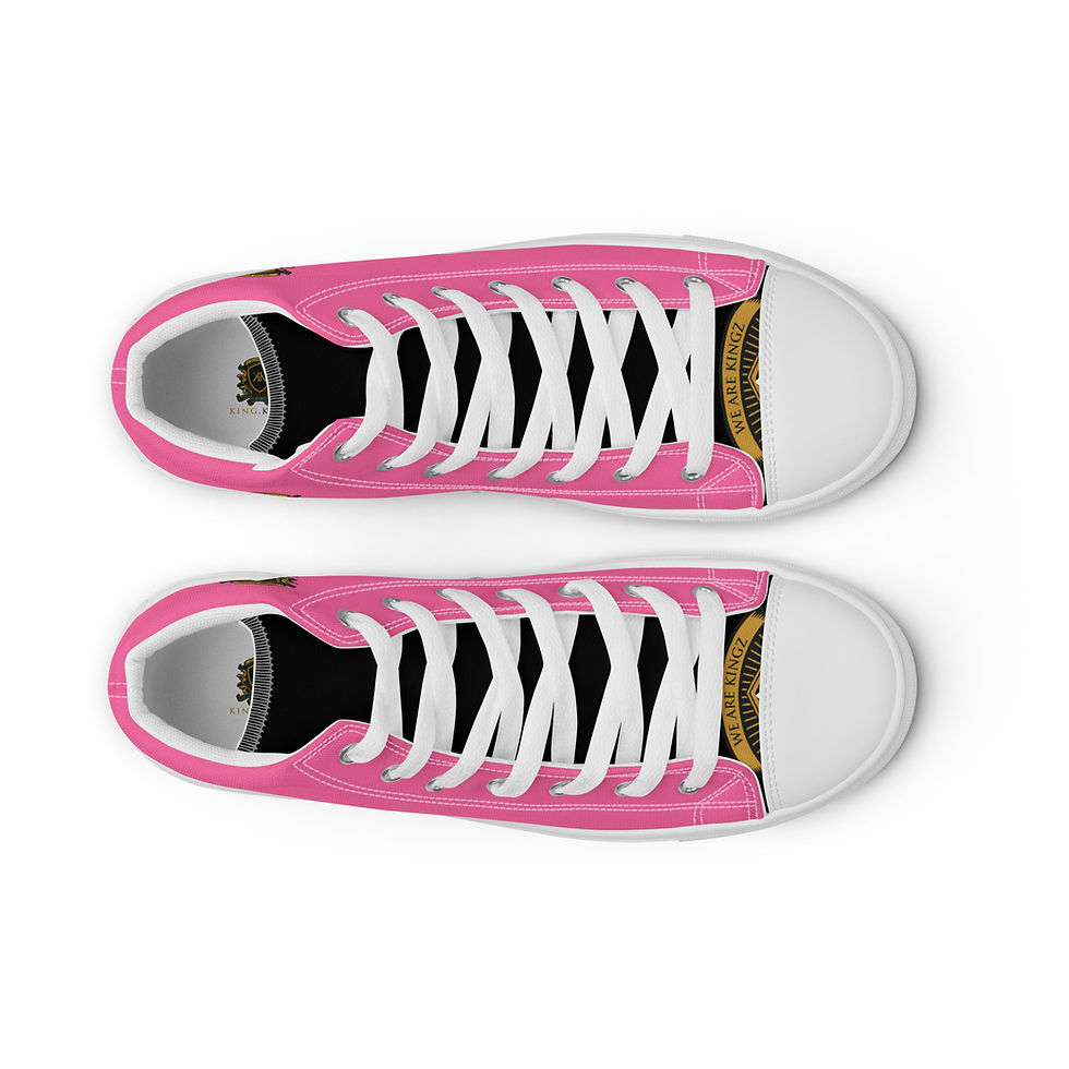 Thumbnail: Ladies First high top women's canvas shoes