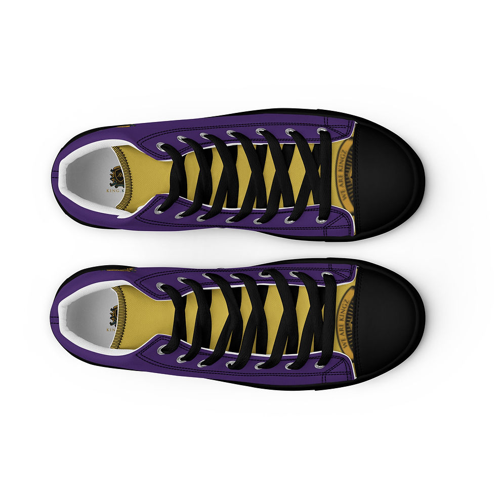 Thumbnail: Jr high top men's canvas shoes