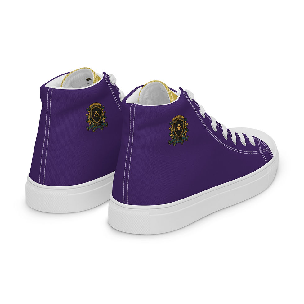 Thumbnail: Jr high top men's canvas shoes