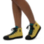 Thumbnail: King women’s high top canvas shoes