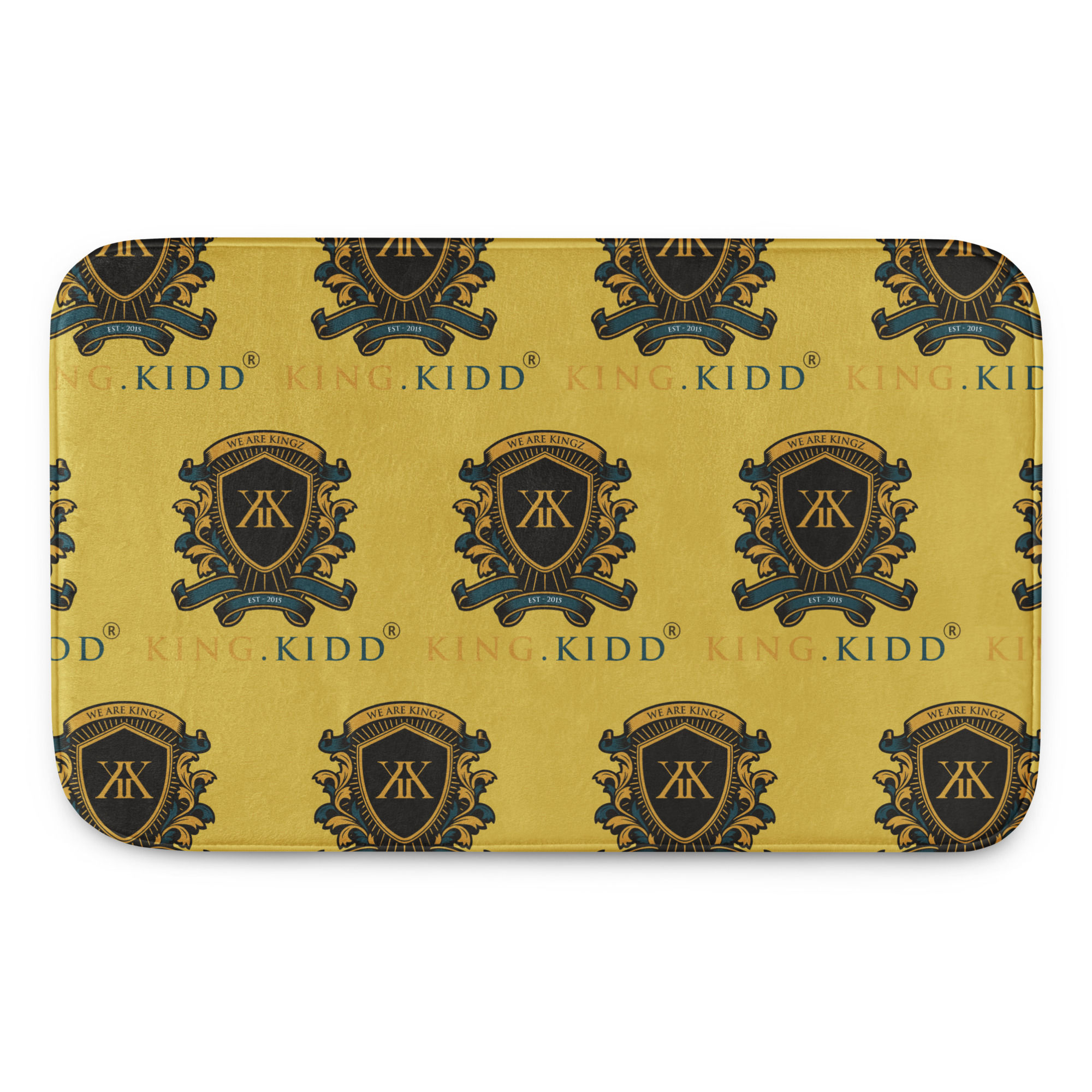 King Collection Memory Foam Bath Mat