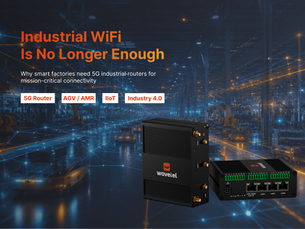 El WiFi industrial ya no es suficiente: por qué las fábricas inteligentes necesitan routers 5G industriales