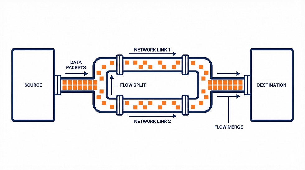 Active-Active-Datenfluss