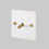 Thumbnail: Buster+Punch - 1G Toggle Switch/ White