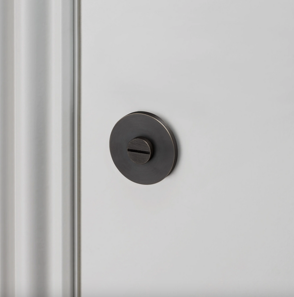 縮圖：Buster+Punch - Thumbturn Lock/ Cross/ Smoked Bronze