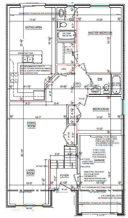 Thumbnail: Di1302a Raised Bungalow stockplans.ca