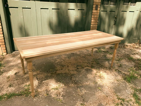 Beautiful Handcrafted Custom Journey Works Long Dining Table