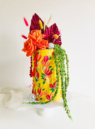 wedding cake scottish borders