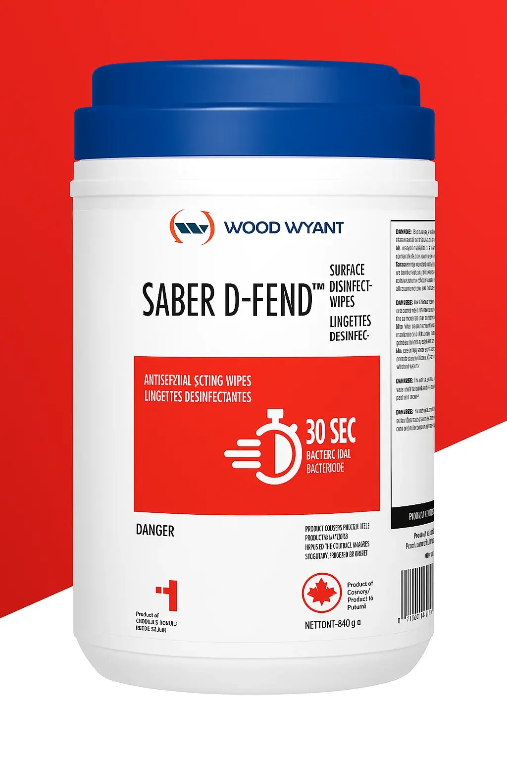 SABER D-FEND®  WIPES - 150 wipes