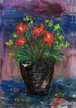 TUVALİMDEKİ ÇİÇEKLERİ SEVDİĞİM GİBİ