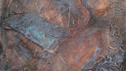 tableau abstrait Maryse Allard