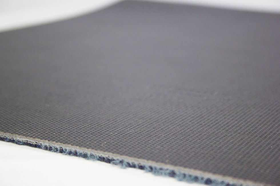 High-quality PVC carpet tile backing material from Global Sekawan Sejahtera that is waterproof and does not shrink easily.