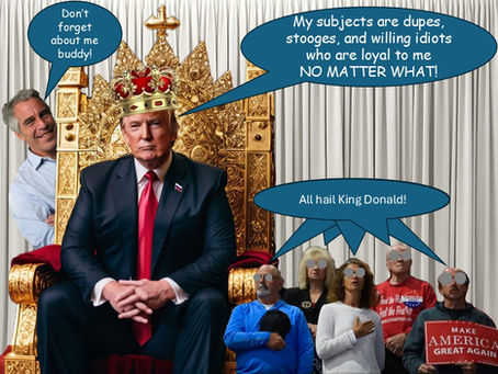 Trump and is idiot followers