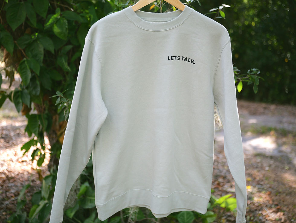 Thumbnail: Classic Let's Talk Crewneck - Sage
