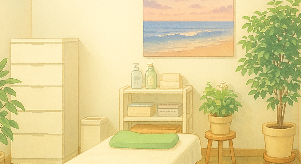 施術室イメージイラスト