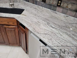 Vegas White - Granite - Gray tones - Waves