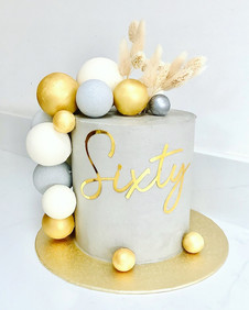 Spheres cake