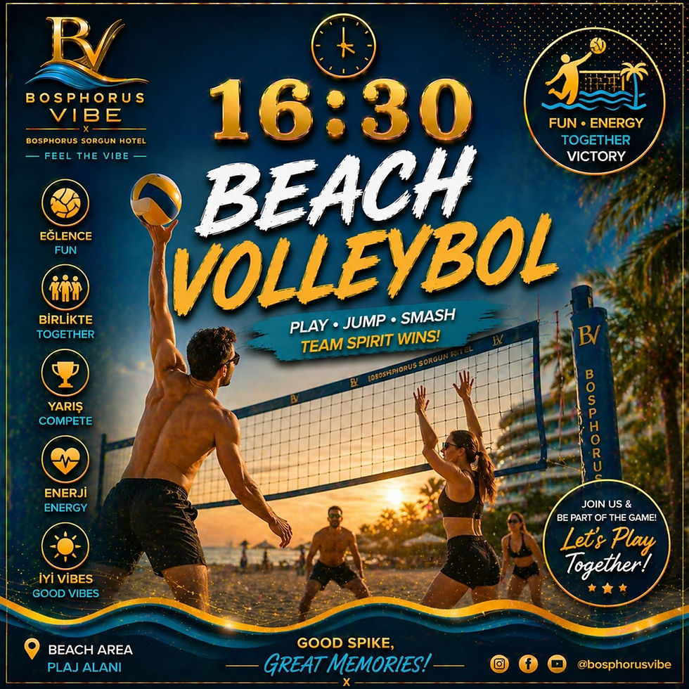 16:30 BEACH VOLLEYBOL