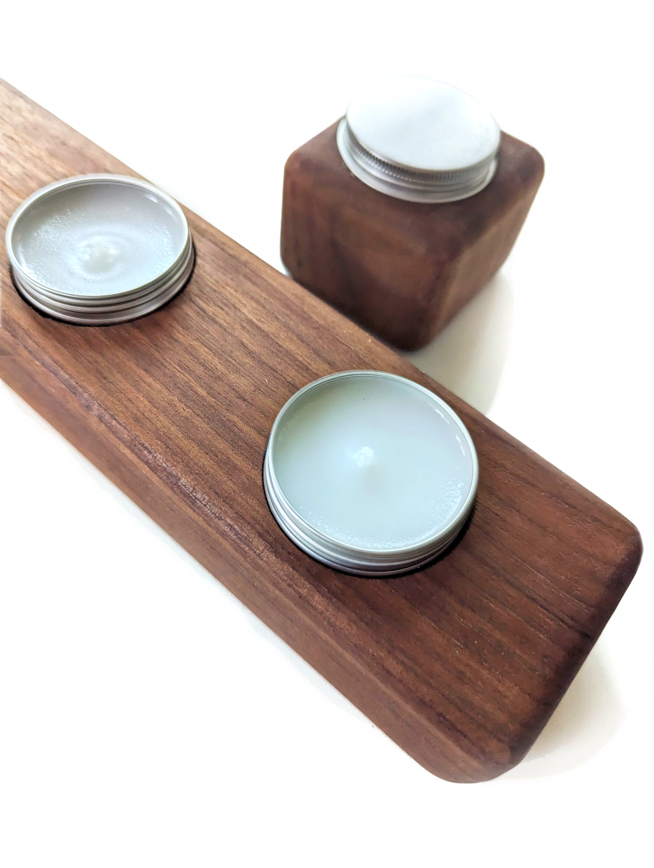 Wood Tealight Candle Holder