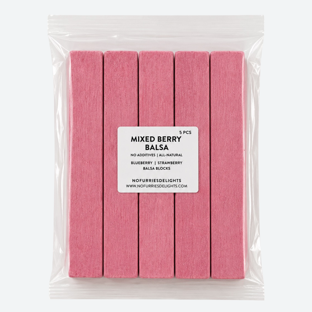 Mixed Berry Balsa Blocks [5pcs]