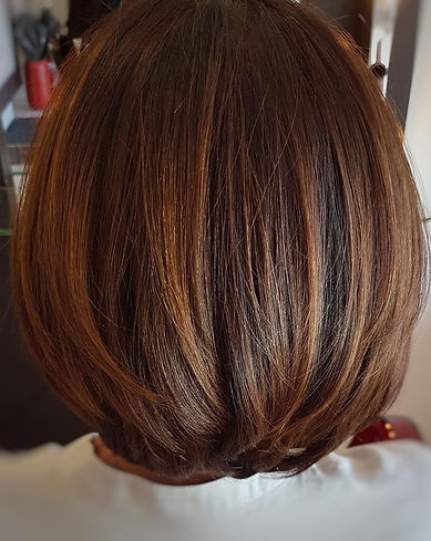 Coiffure Balayage à l'argile