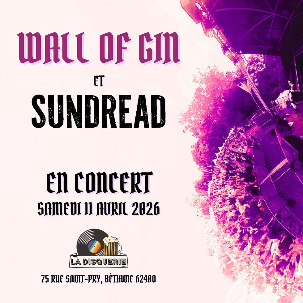 WALL OF GIN + SUNDREAD