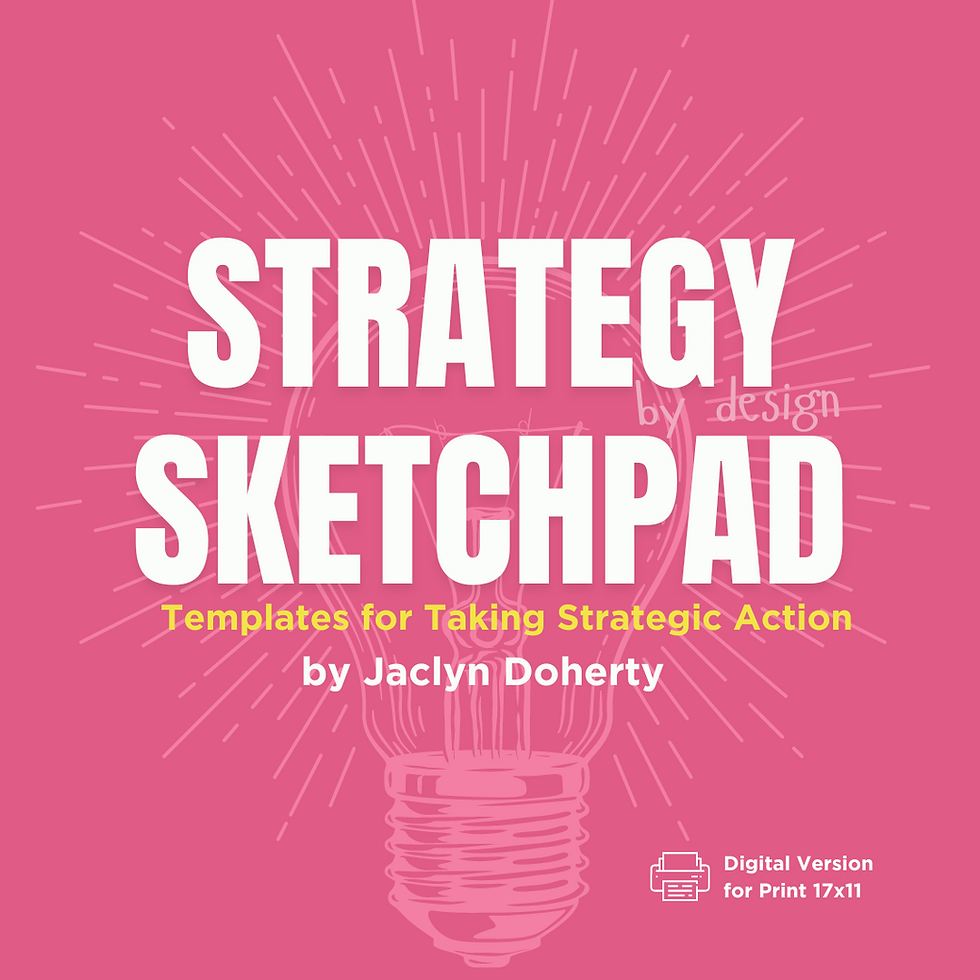 Thumbnail: The Strategy Sketchpad (Print Version)