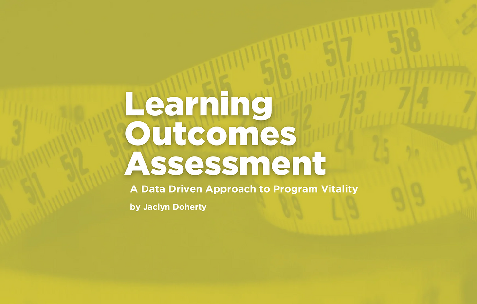 Learning Outcomes Assessment