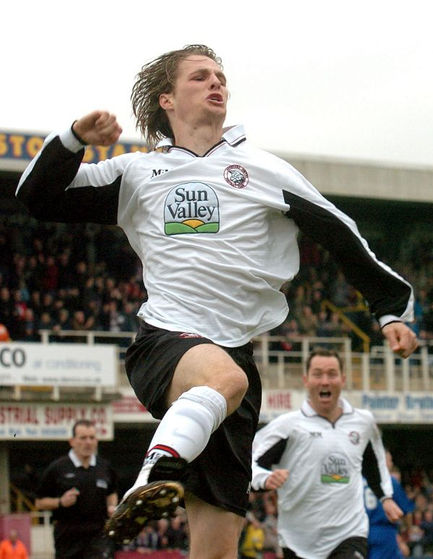 Rob Purdie Celebrates