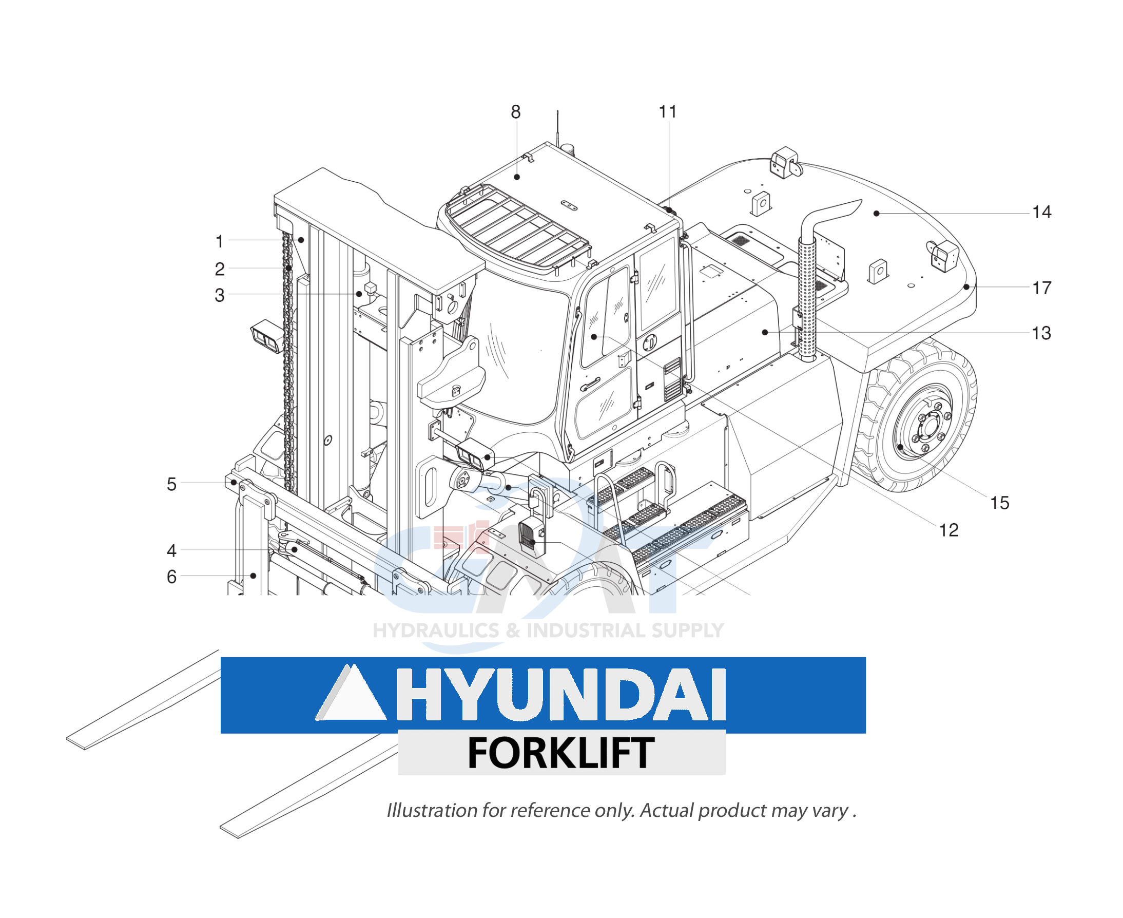 11FT-45632 EXHAUST PIPE ASSY