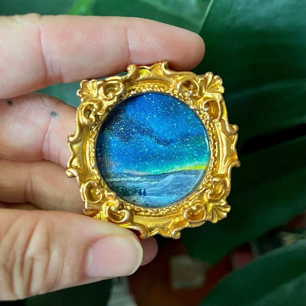 Thumbnail: National Park Paintings - Tiny Framed Magnets