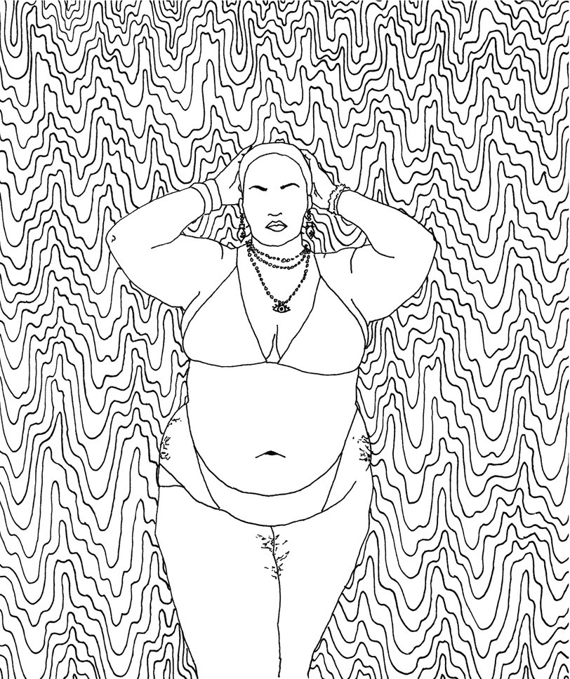 Thumbnail: Witchy Lady Print - Body Positive