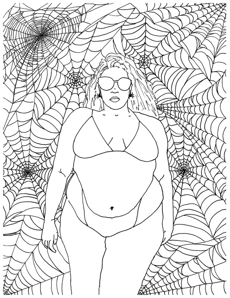 Thumbnail: Witchy Lady Print - Body Positive