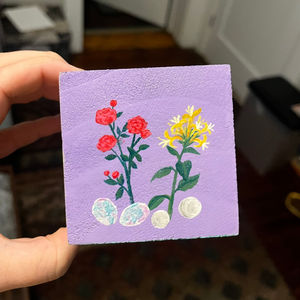 Month Flower & Stone
