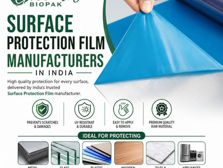 Surface Protection Film for Manufacturing and Packaging