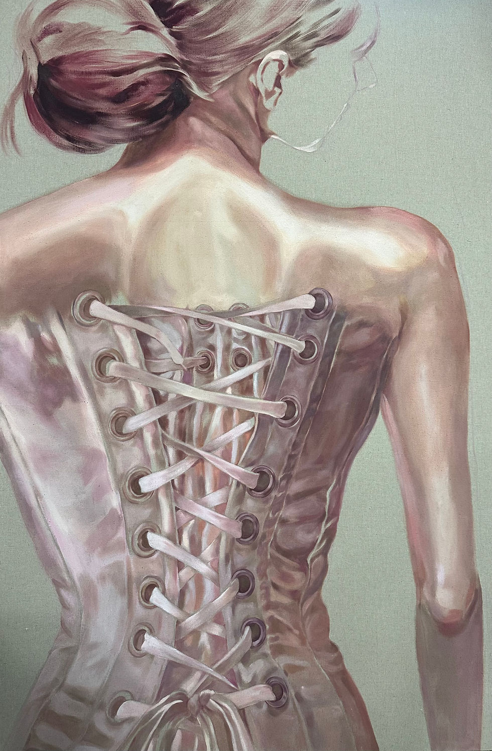 Unlace 1 97X145.5cm Oil on linen