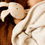 Thumbnail: Cuddle Security Blanket Soft Muslin Cotton - Bunny (Beige)