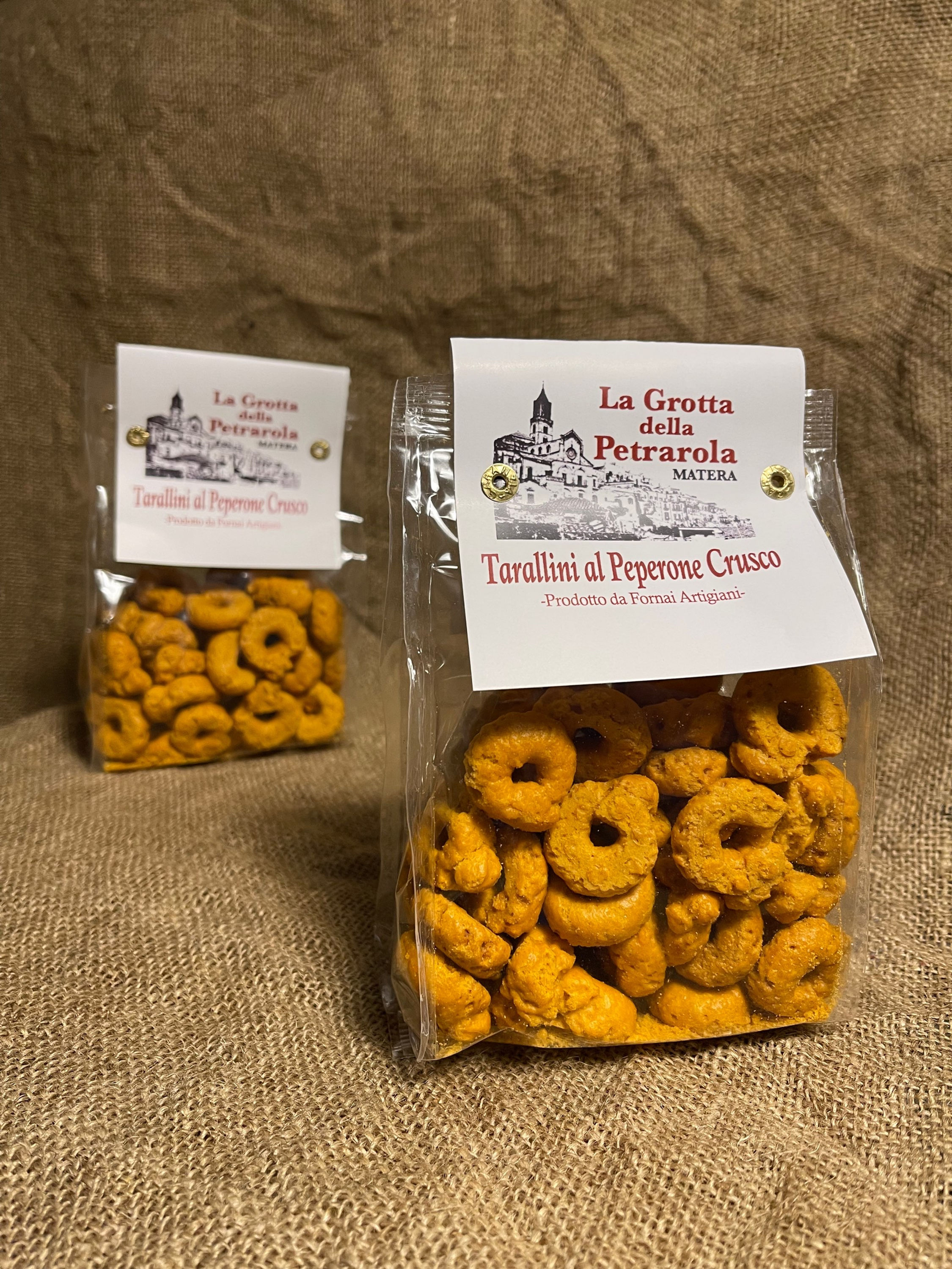 Taralli Artigianali ai PEPERONI CRUSCHI