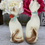 Thumbnail: Vintage Siamese cat figurines, hand painted.  Gift for cat lover, Decor and Wicks candle shop. 