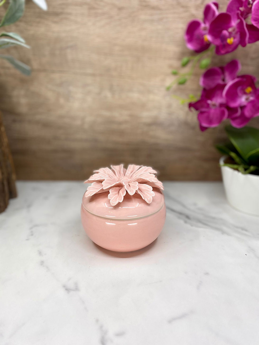 Thumbnail: Decor And Wicks highly scented premium hand poured small batch soy candle